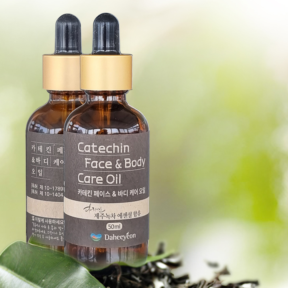 피부 진정 힐링 카테킨 페이스 & 바디케어 오일 50ml