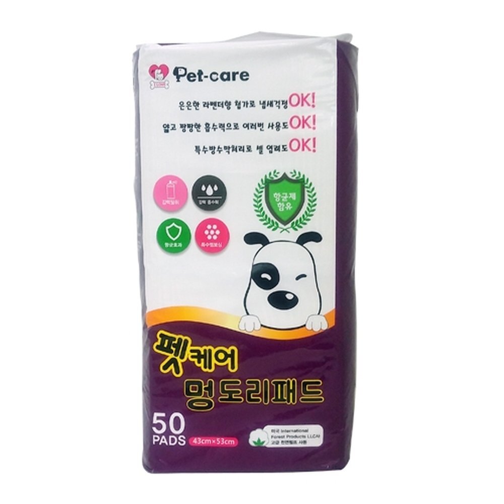펫케어 멍도리 패드 50매(1매38gSAM3.5g)