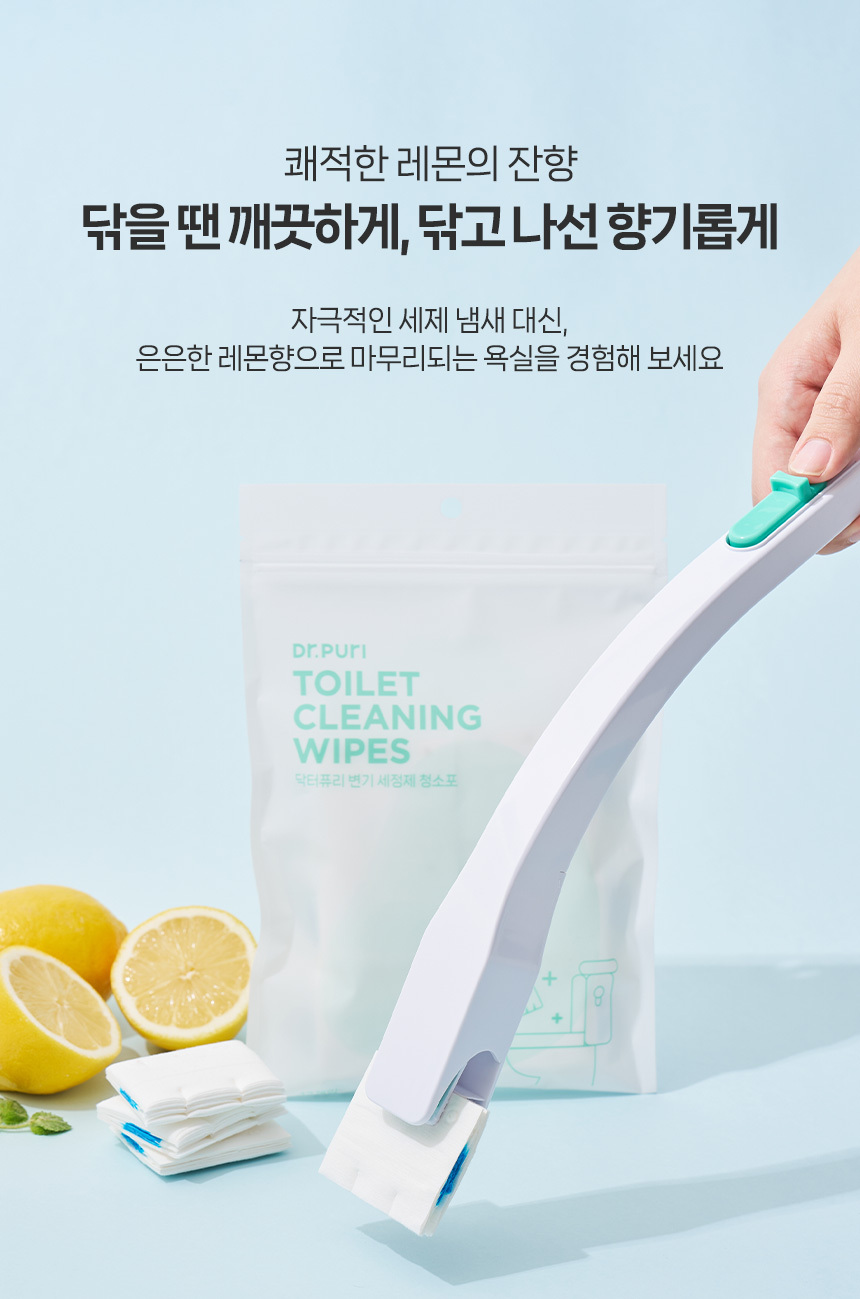 변기세정제 청소포 스틱 단품