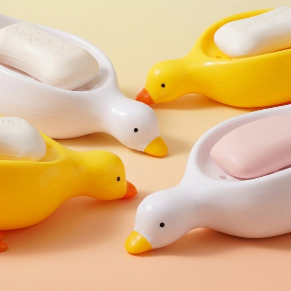 오리 비누 홀더 받침