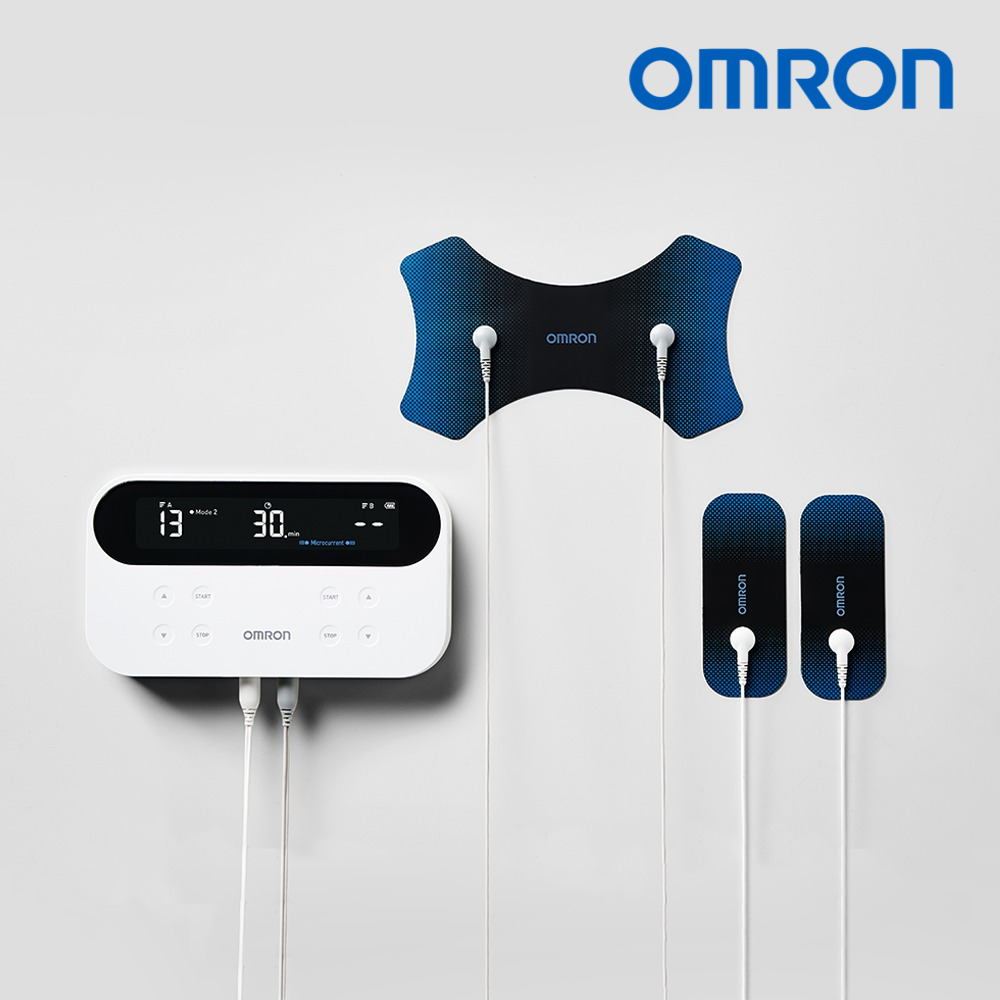 [오므론] 스포츠 저주파 마사지기 HV-F080 종아리 어깨 허리 관리 무릎마사지기