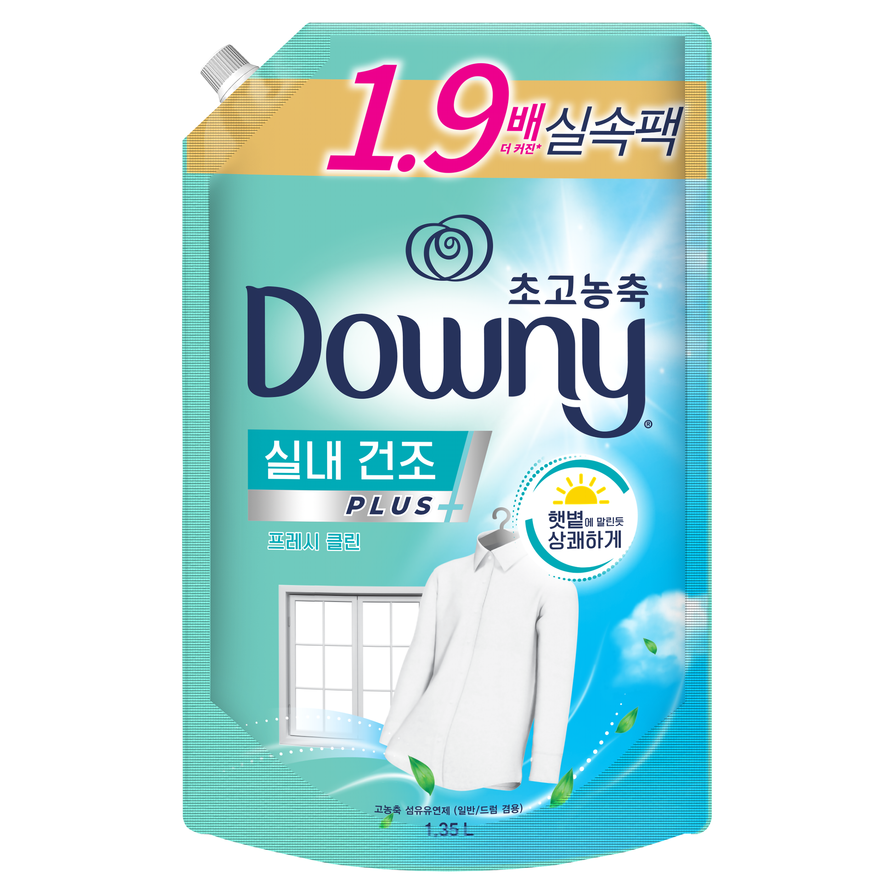 다우니 섬유유연제 리필 1.35L 3종 택1