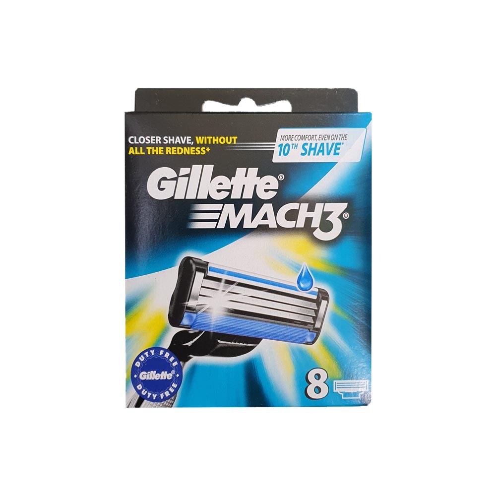 질레트 마하3 면도기 1UP/면도날 4입 또는 8입