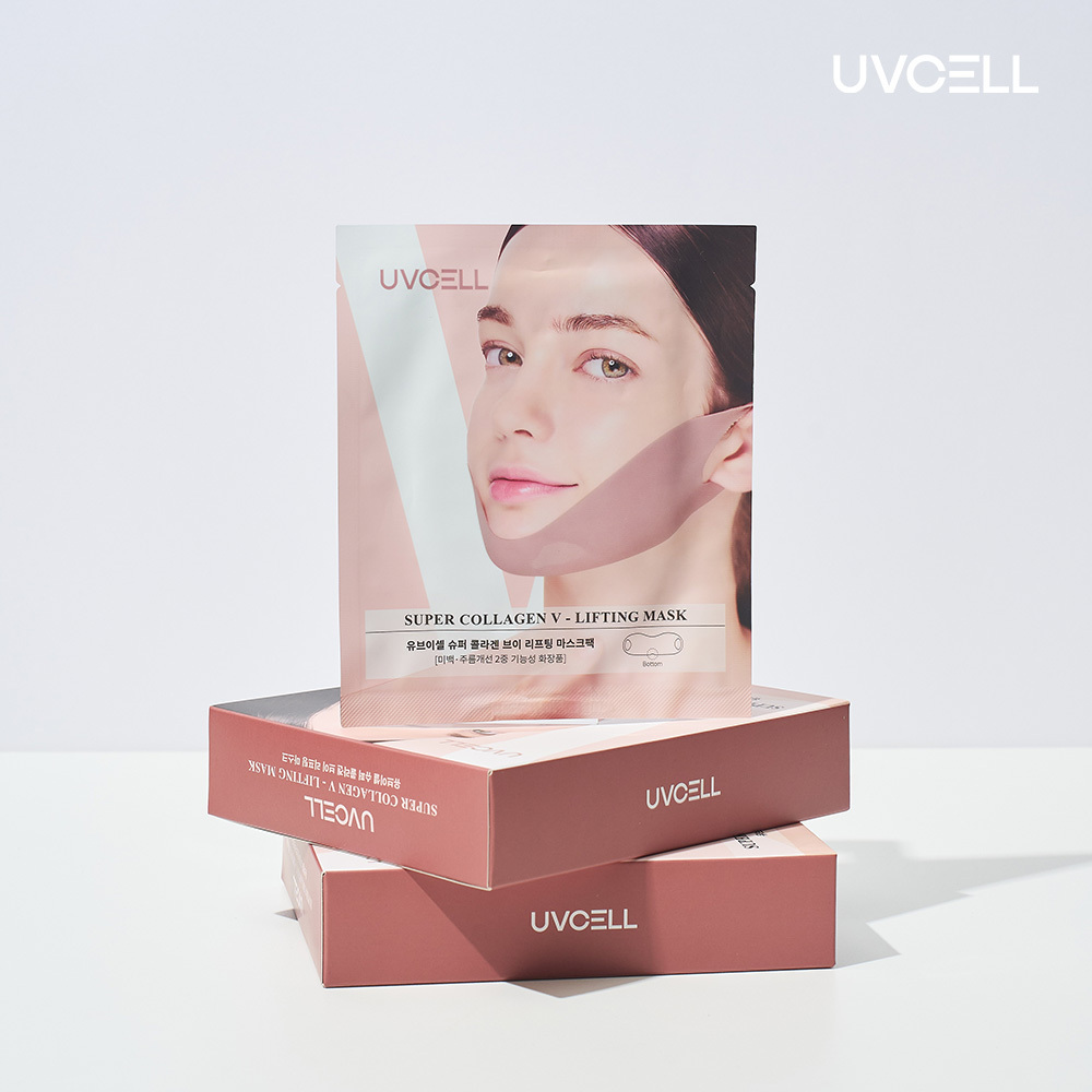 유브이셀 슈퍼 콜라겐 브이 리프팅 마스크 10 sheets