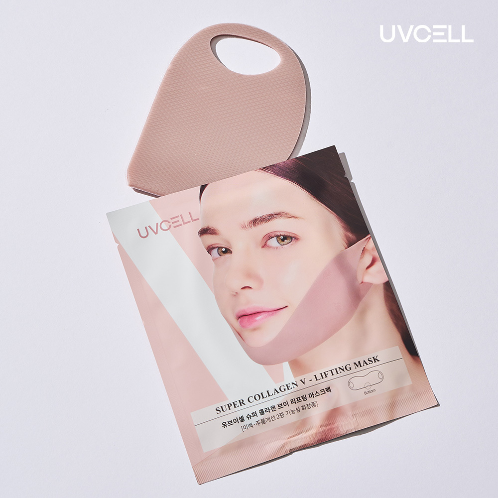 유브이셀 슈퍼 콜라겐 브이 리프팅 마스크 10 sheets