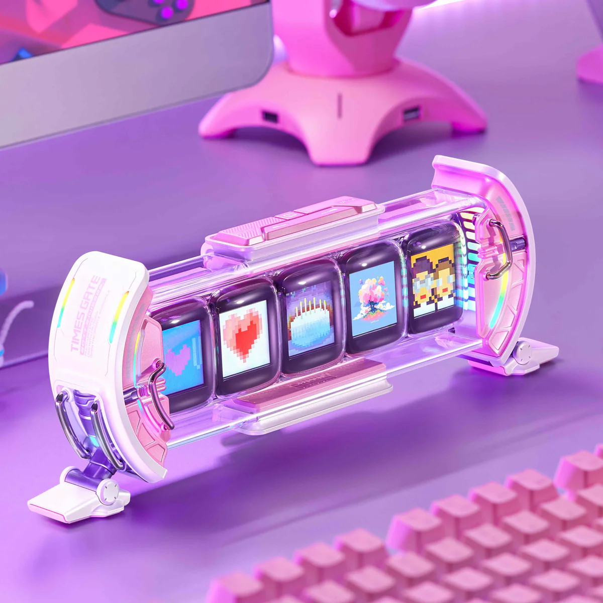 디붐 타임즈게이트 데스크테리어 디지털 액자