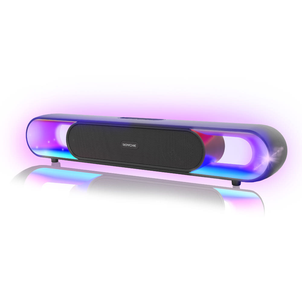 로이체 로이체 RGB LED 게이밍 블루투스 PC 사운드바 RSB-G6000