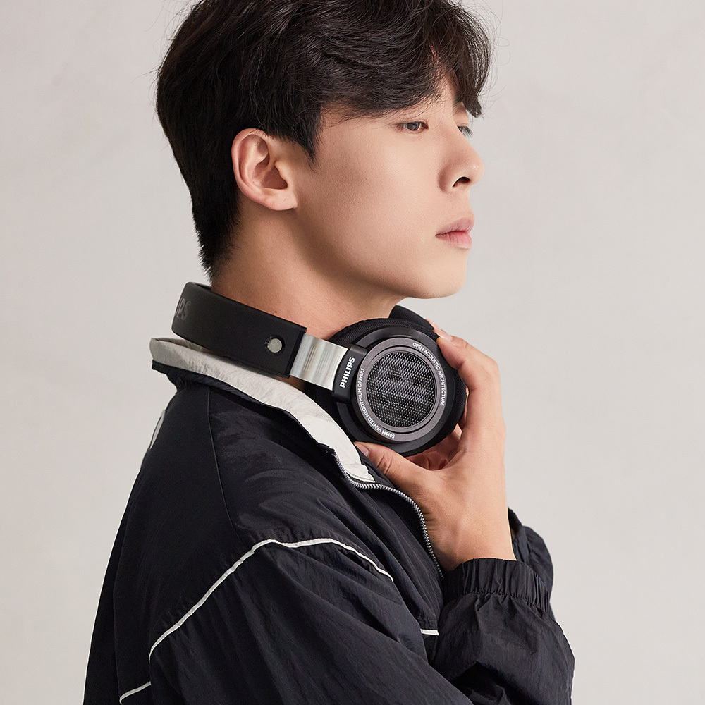 필립스 HiFi 스테레오 오픈형 오버이어 고해상도 입문용 유선 헤드셋 SHP9500