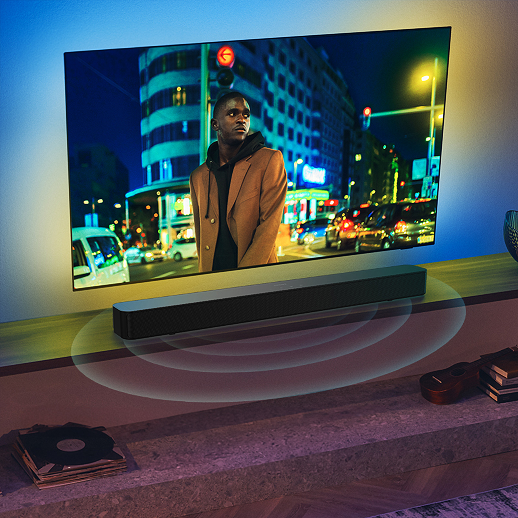 필립스 블루투스 TV 사운드바 스피커 TAB4000