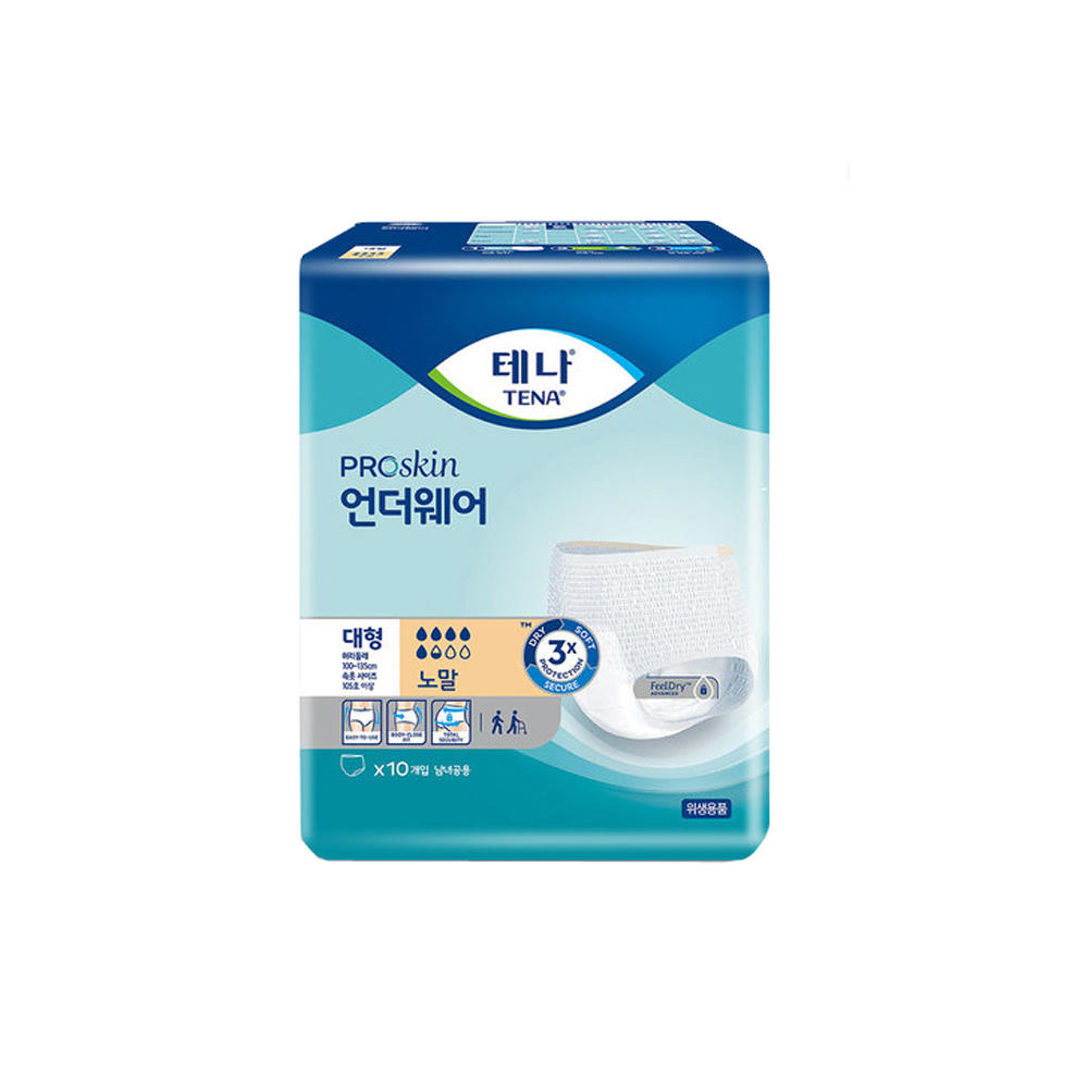 테나 언더웨어 노말,맥시,플러스 10매x4개