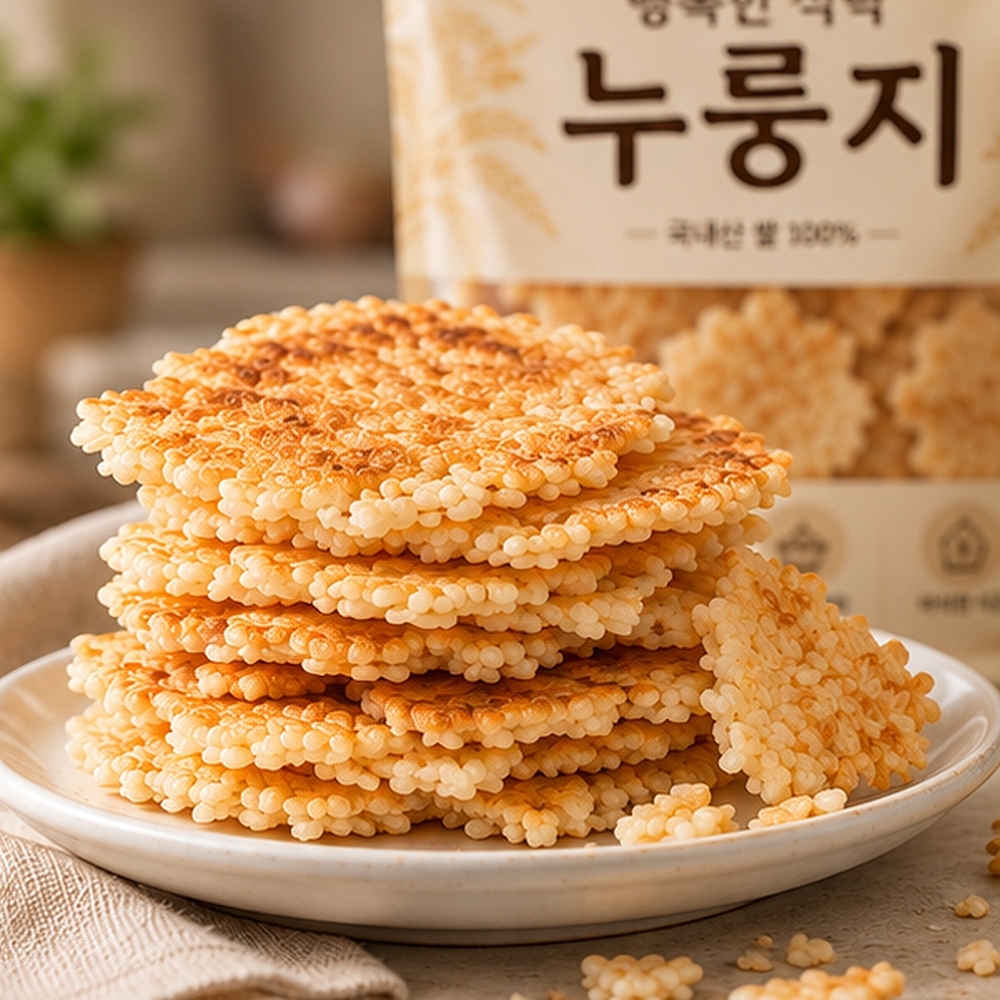 행복한식탁 국내산 쌀 누룽지 2kg 구수한 전통 누룽지
