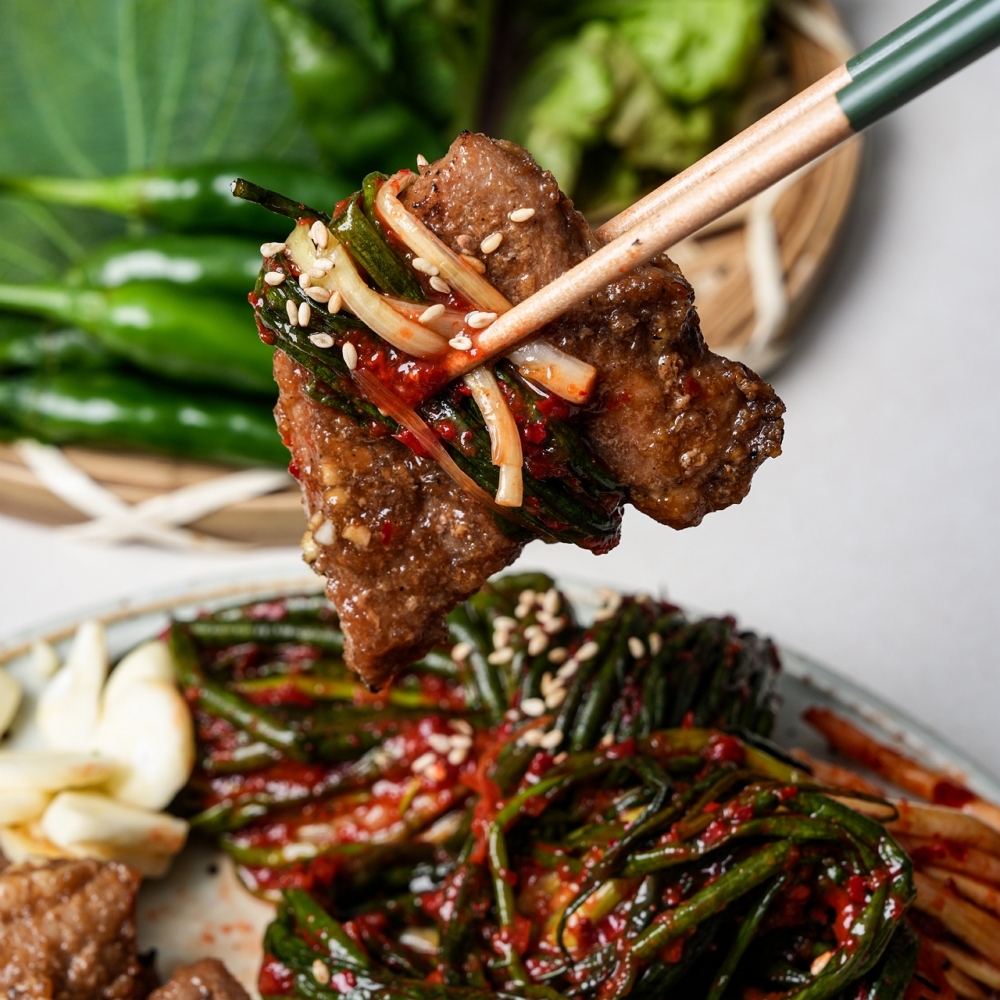 갈비맛집1995 칼집양념갈비 800g 숙성양념 미국산 (냉동)