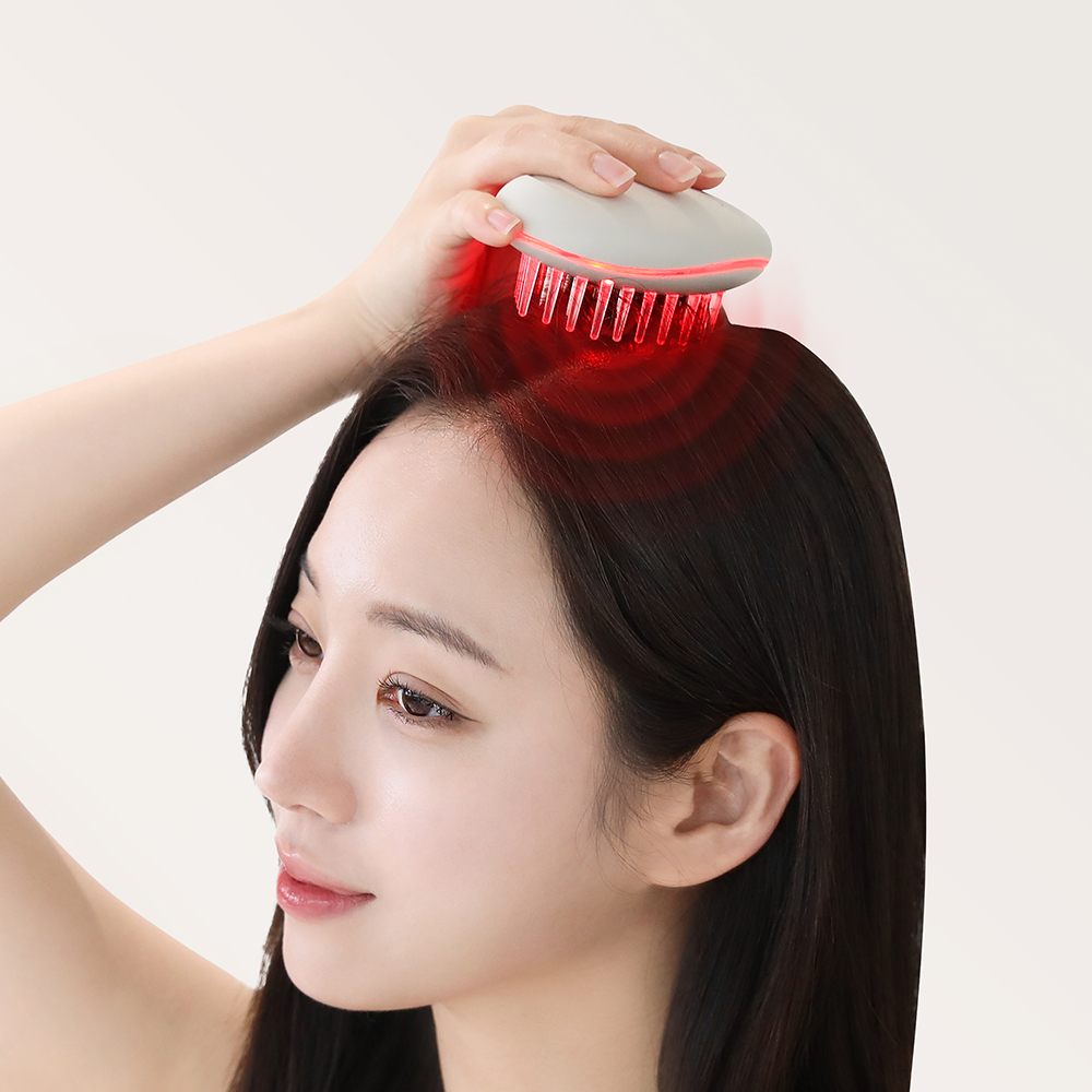 무아스 3 in 1 EMS 두피 케어 마사지기