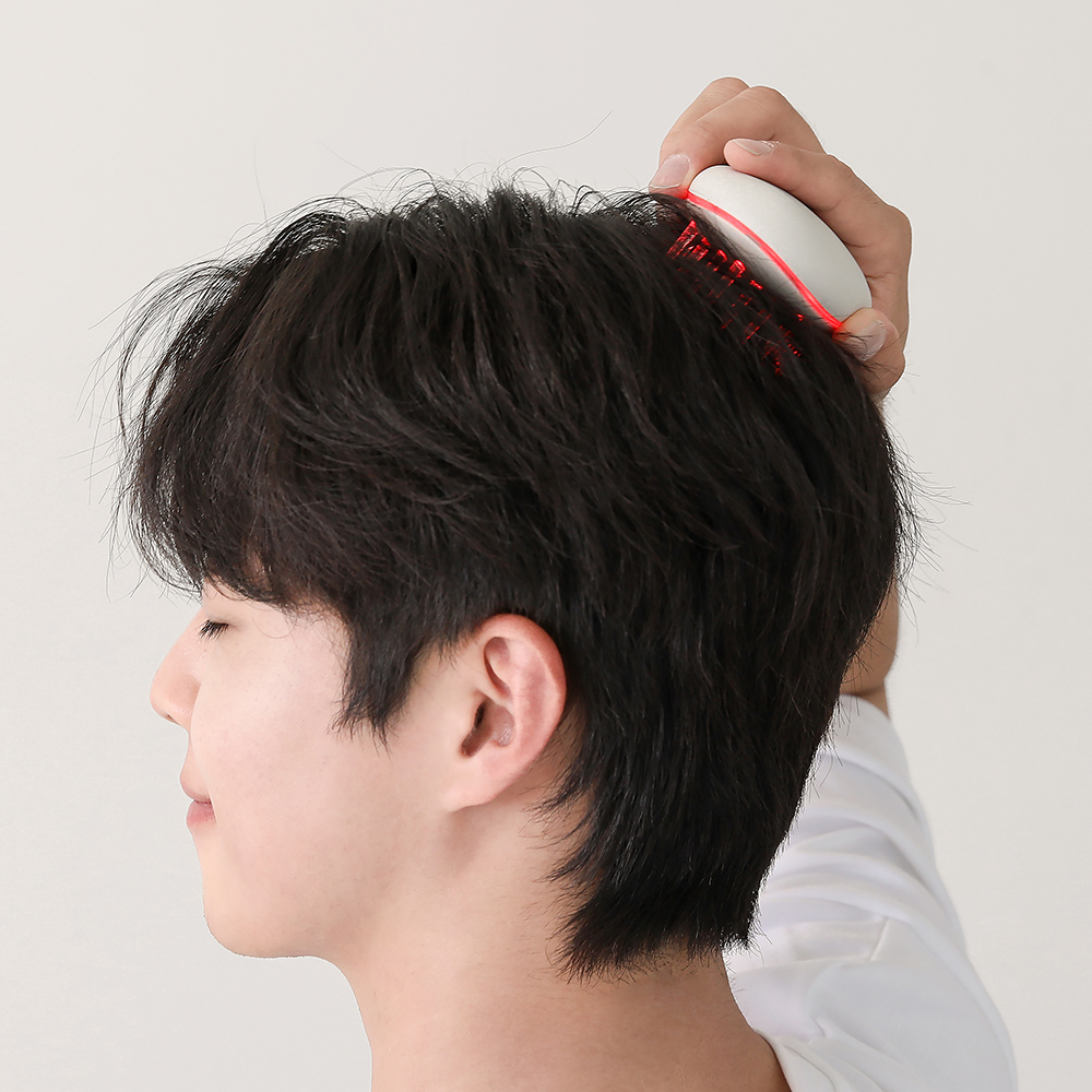 무아스 3 in 1 EMS 두피 케어 마사지기