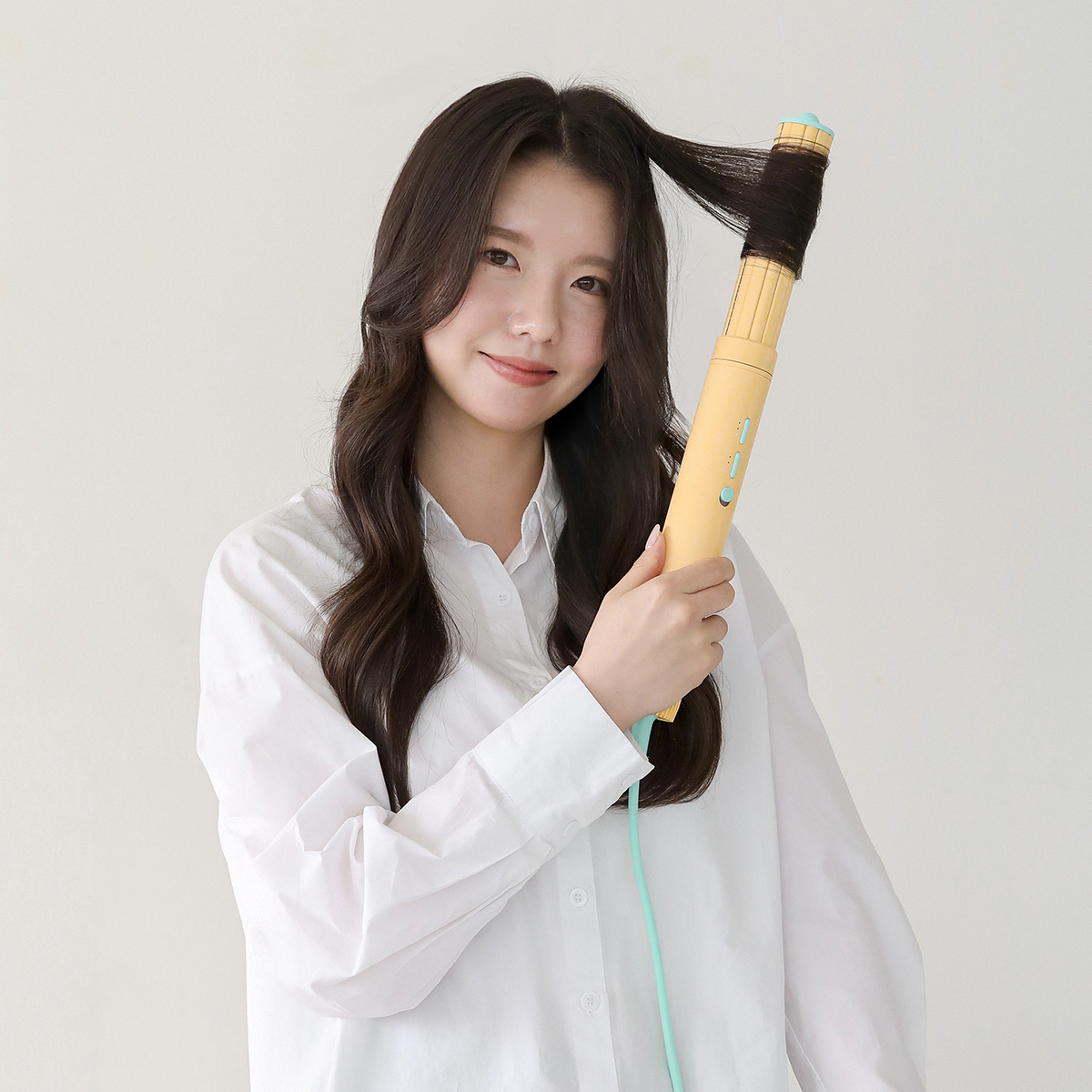 무아스 2WAY 에어롤 프로 5in1 헤어 스타일러