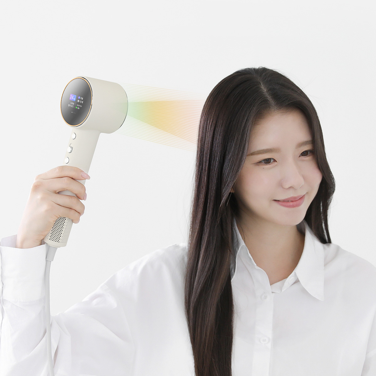 무아스 케어온 스마트센서 플라즈마 헤어 드라이기
