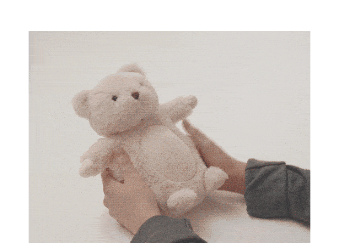굿나잇포미 수면유도인형 곰돌이 토끼 신생아 애착인형 무드등 상세 이미지 10
