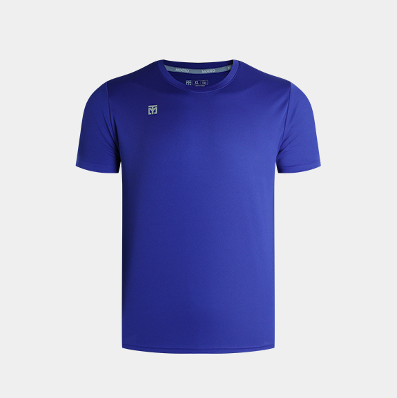 Cool Round T-shirt s3_Cobalt Blue