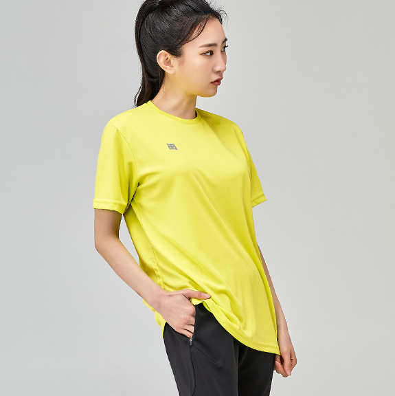 Cool Round T-shirt s3_Lemon Yellow