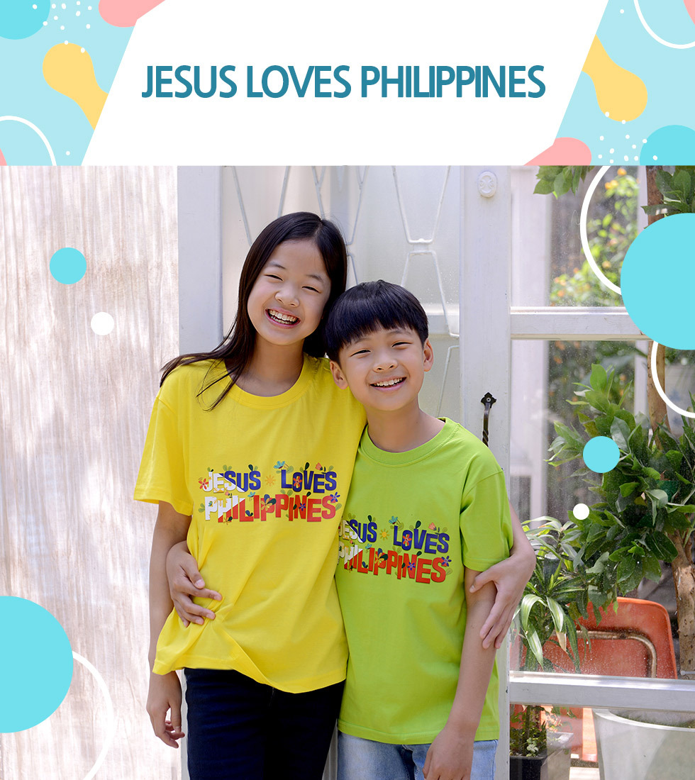 교회 단체티셔츠 필리핀 선교티 (Jesus loves Philippines) - 미션트립 단체티셔츠 아동티셔츠(필리핀선교) 