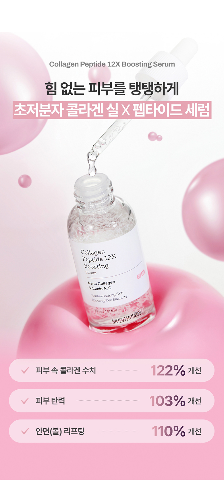 meditherapy collagen peptide serum korean