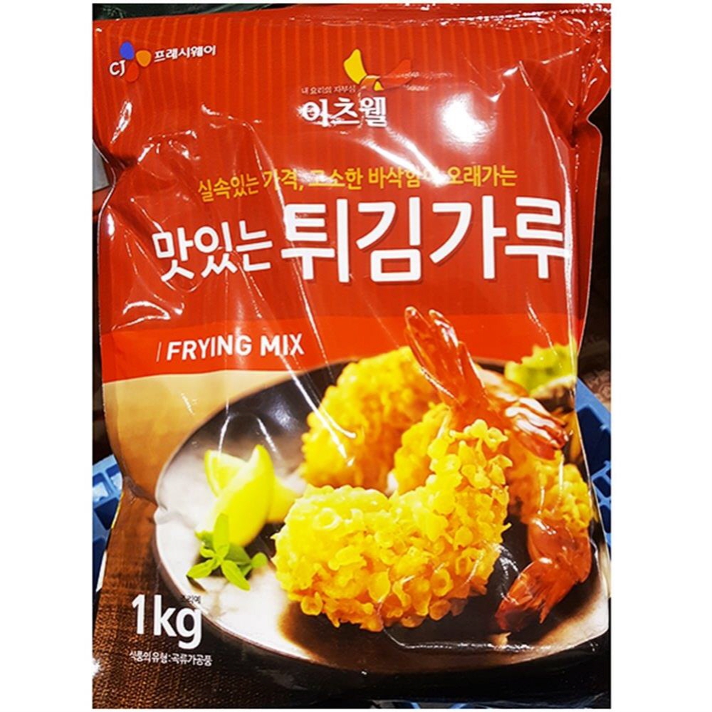 튀김가루 이츠웰 1K X10 식당 업소 분말 식자재