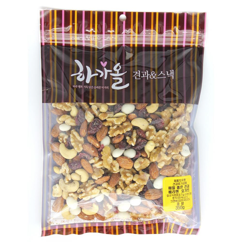 하가올소 매일좋은견과 베리앤요거트 350g X12 마른안주