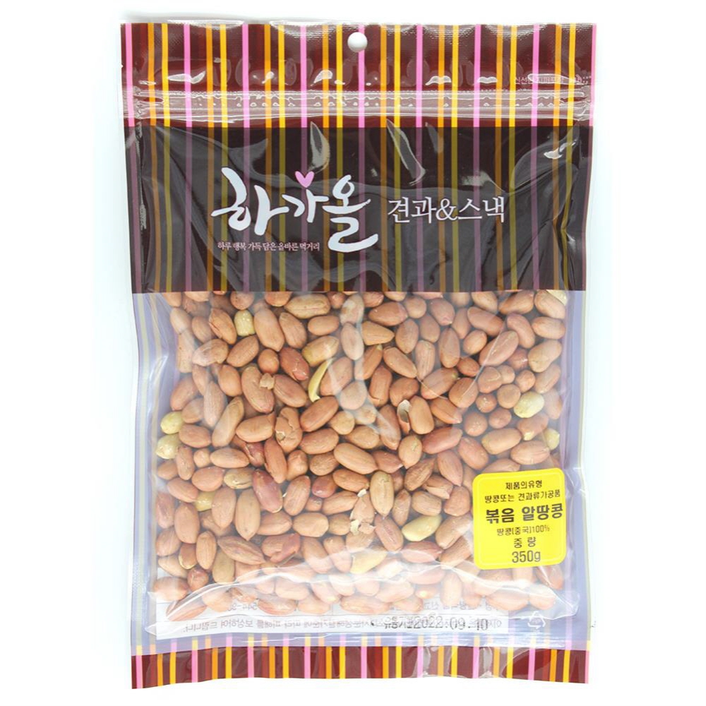 하가올소 볶음땅콩 350g 머거본견과류 고소한 맥주안주