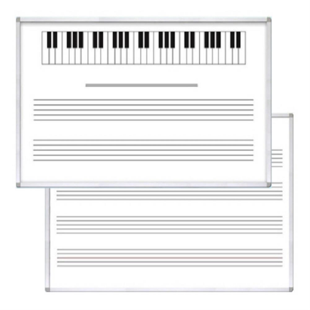 금강 자석 오선 칠판 (90x180cm) 화이트보드 학교 음악교육 음표