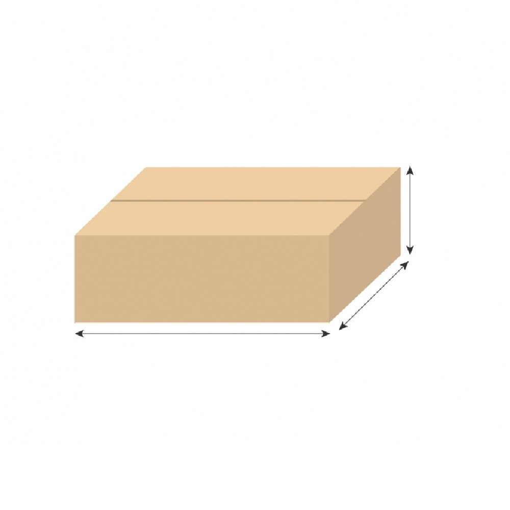 BOX-ZONE 택배박스 1호 120매 238X120X67MM B골 소형포장상자