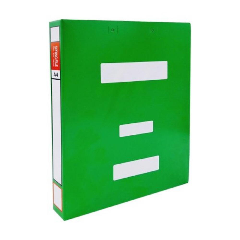 오피스존 녹색 청스프링화일 A4 낱개 장식포함 F130 문구 바인더 파일
