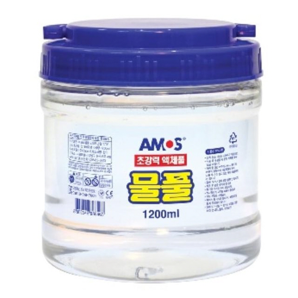 대용량 물풀 (1200ml) 점착식메모지 수첩 노트 생활 사무용품 문구 건강