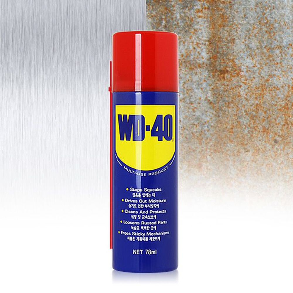 WD40 78ml 윤활제 방청제 녹방지 녹제거 부식방지