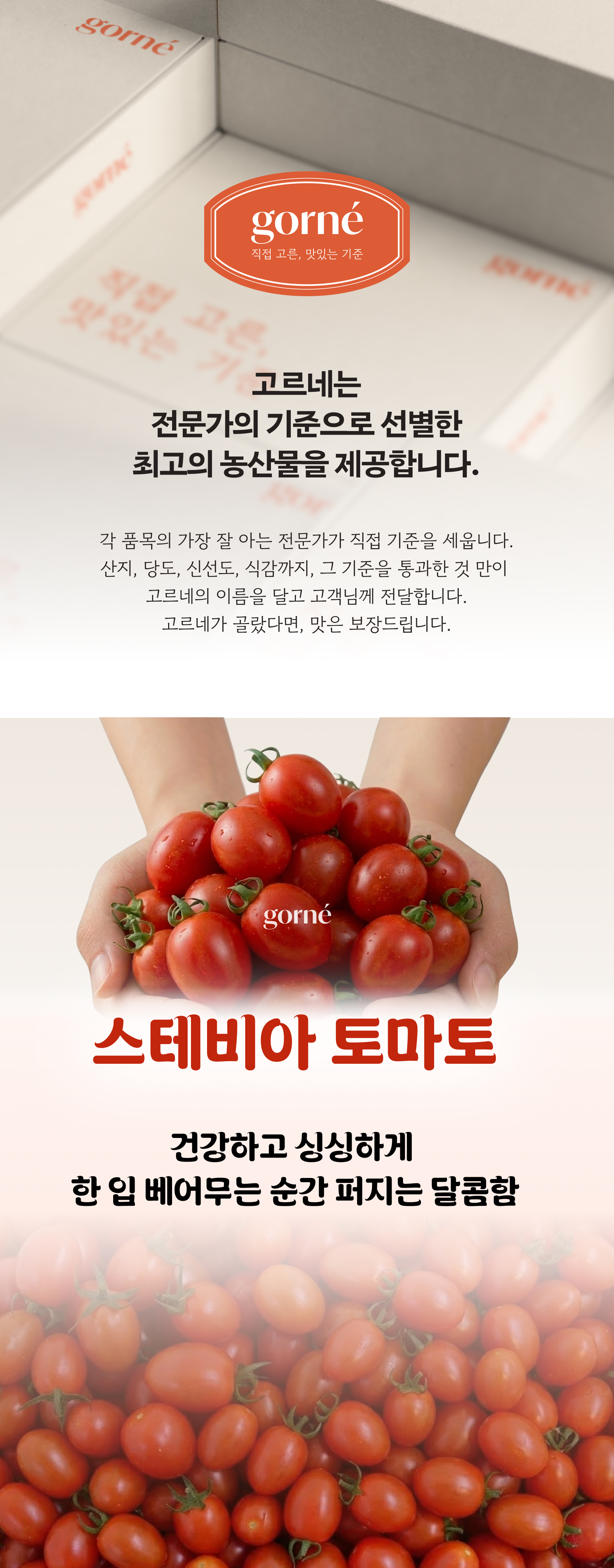 [농협직배송/고당도] 스테비아 방울토마토 (1-3번 혼합) 2kg [500g *4팩]