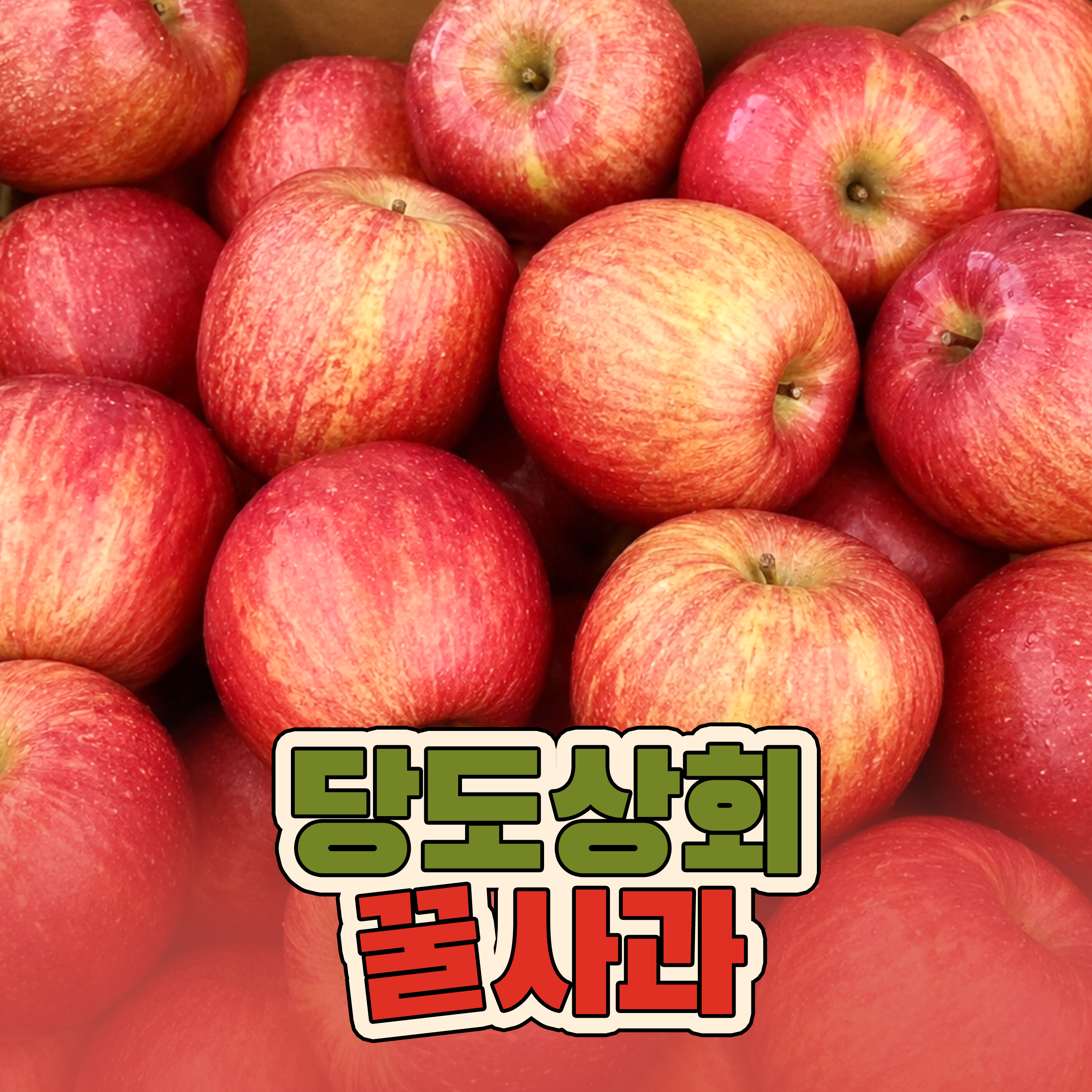 ★리뷰이벤트 ★[당도상회] 15브릭스 보장 경북 고당도 산지직송 부사 사과 1.5kg/3kg/5kg