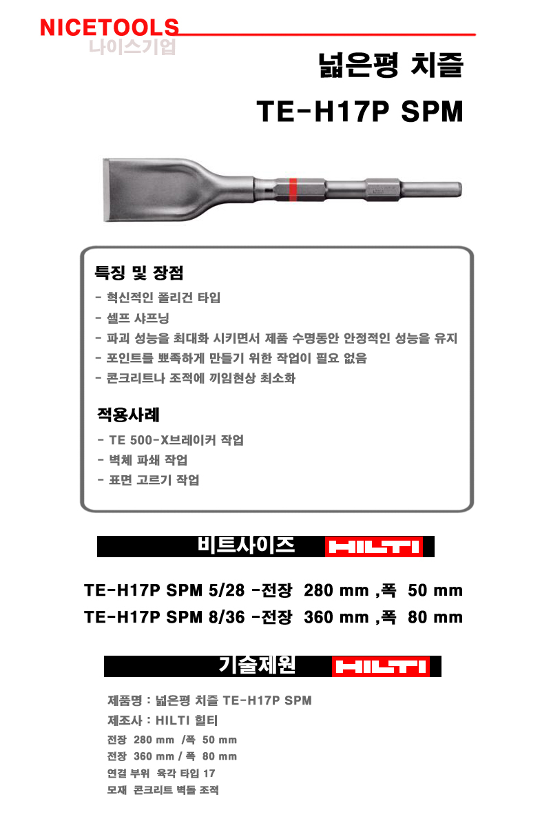 HILTI te-h17p spm 5/28
