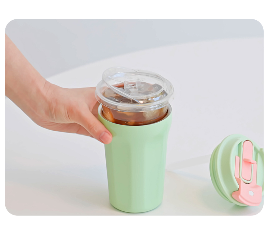클리나 캔디머그 보온보냉 스텐 머그 텀블러 380ml 2개 상세 이미지 20