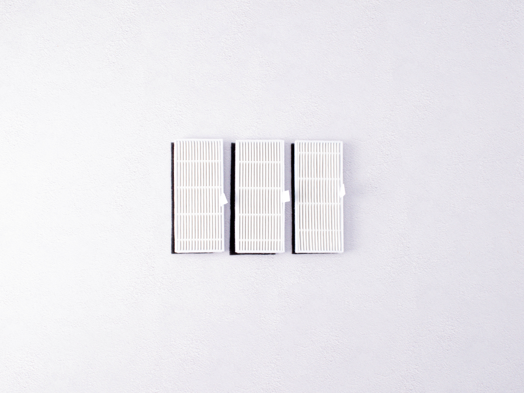 유진로봇 아이클레보 G10 전용 헤파필터 전체샷 입니다.