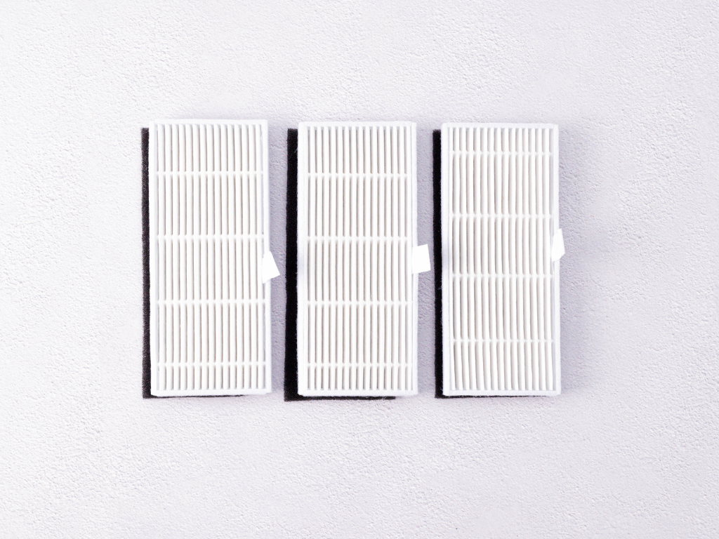 유진로봇 아이클레보 G10 전용 헤파필터 근접샷 입니다.