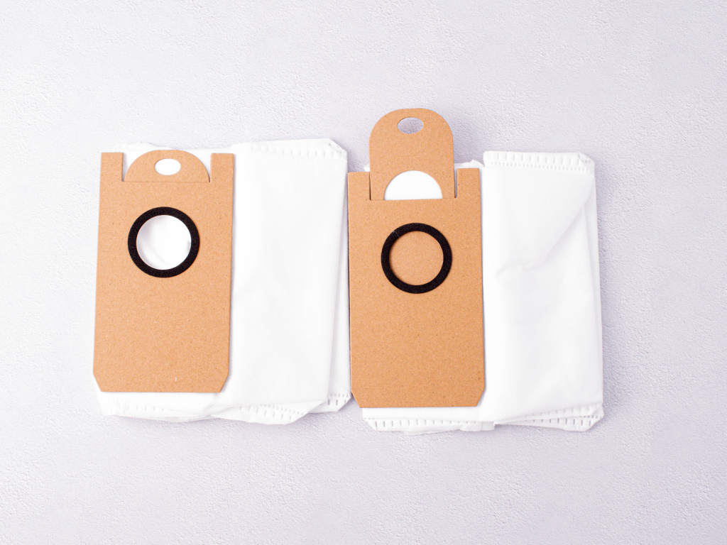 유진로봇 아이클레보 G10 먼지봉투 더스트백 근접샷 입니다.