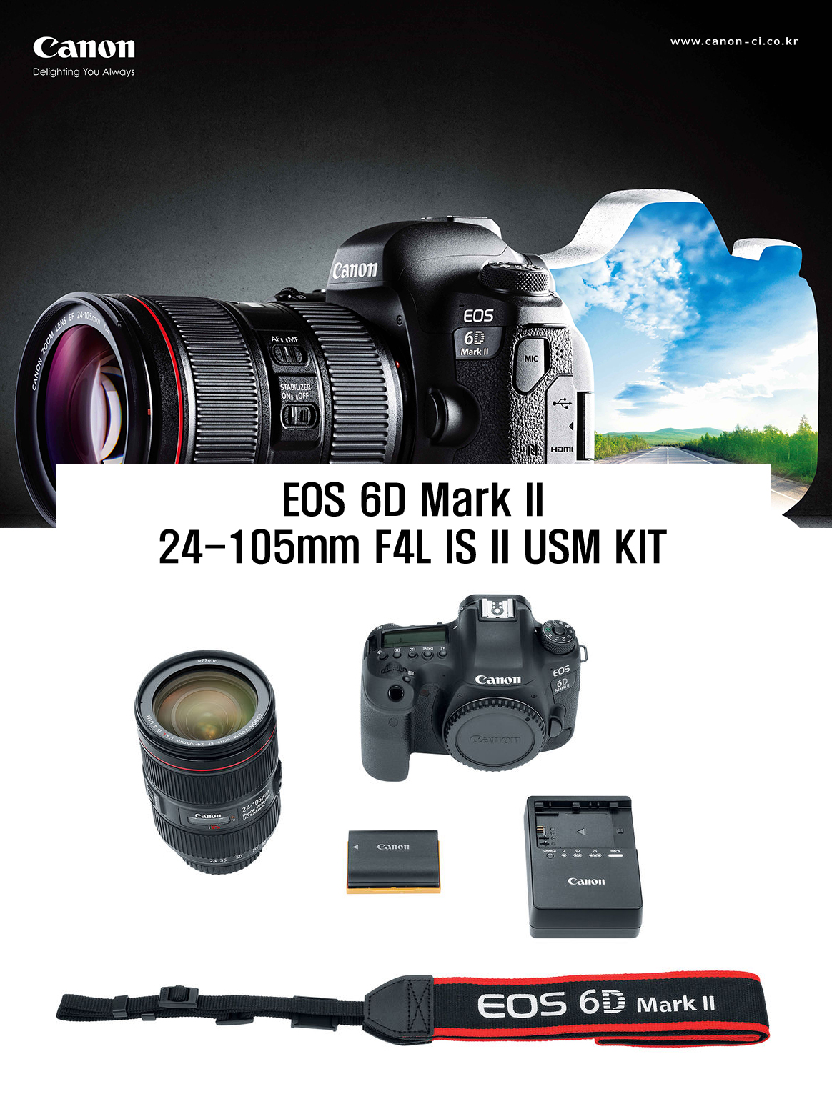安心の定価販売 キヤノンEOS 6Dボディ EF24-105mmレンズセット