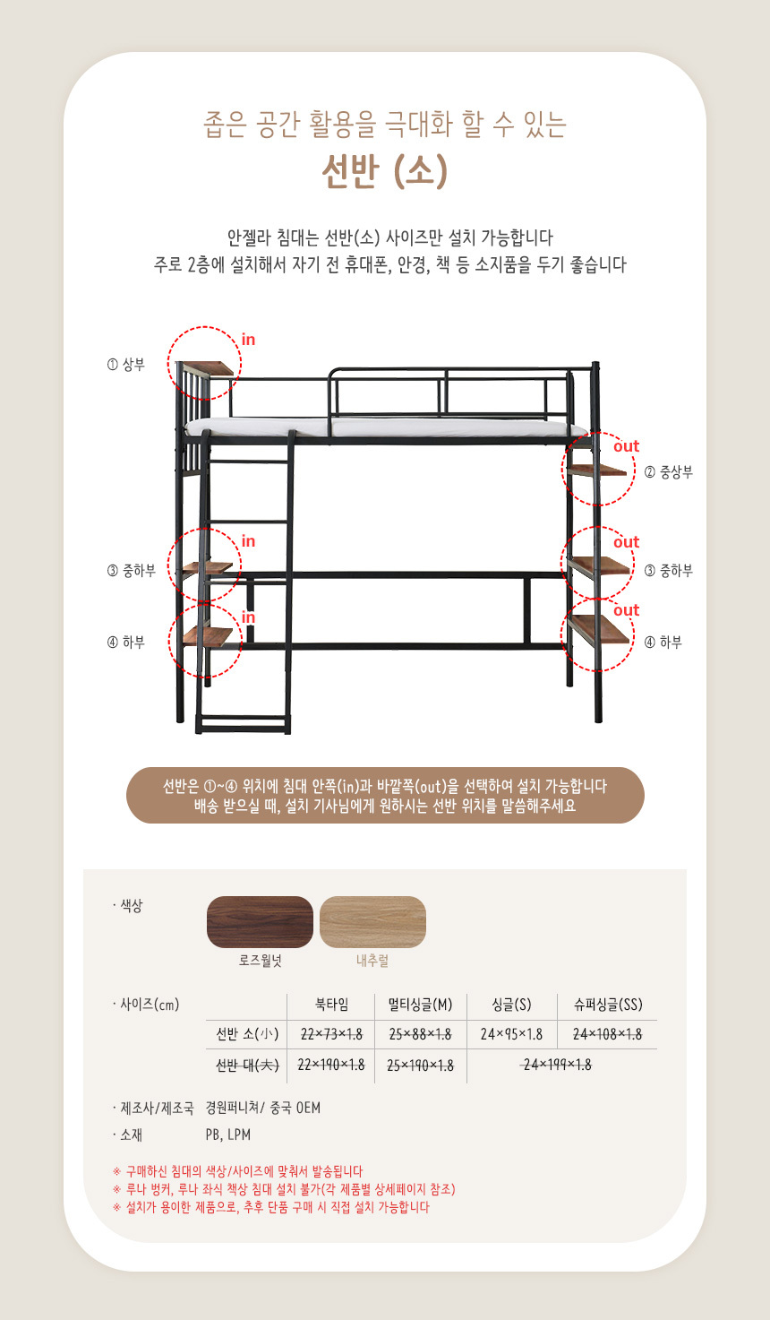 안젤라 선반