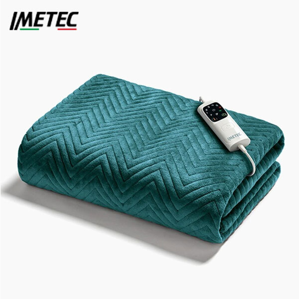 이메텍 프리미엄 벨벳 전기담요 GOK-097 에메랄드그린 캠핑담요 오버블랑켓