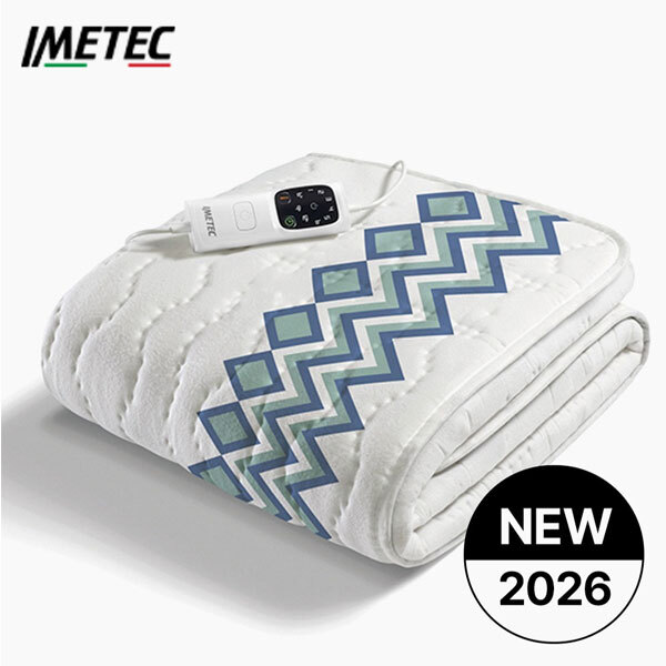 이메텍 프리미엄 순면 전기요 전자파안심 싱글 IMO-667A(격자)