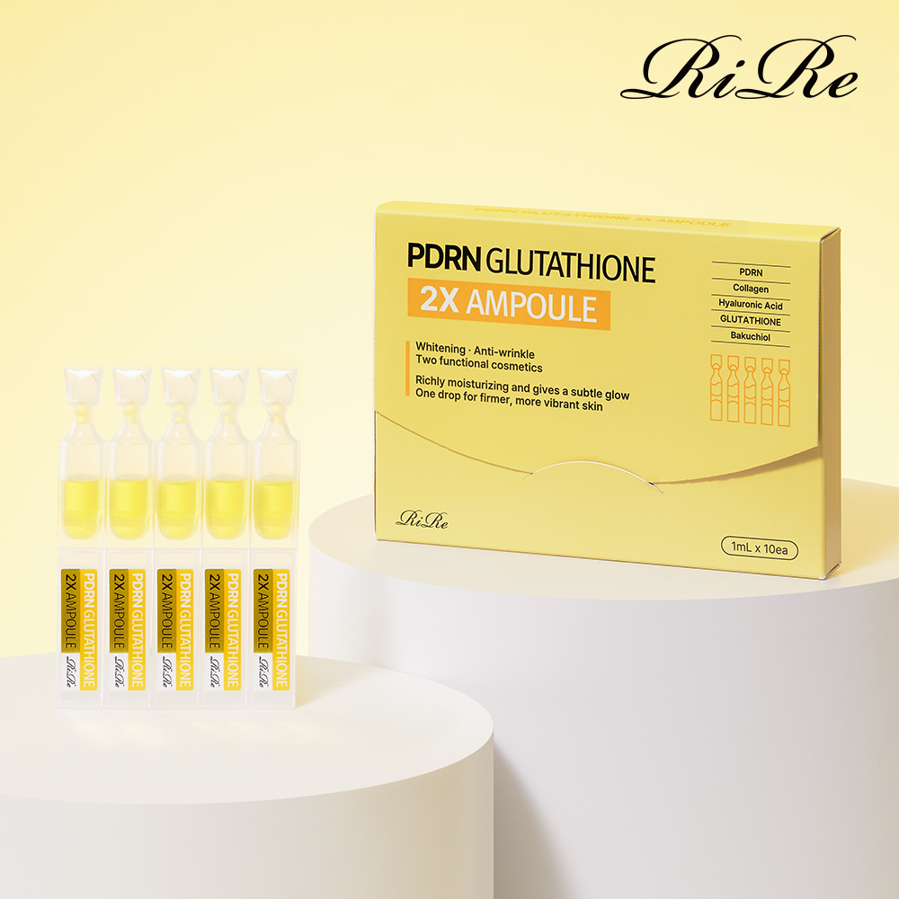[리르] 알라스카산 연어 PDRN 글루타치온 2X 앰플 10ml