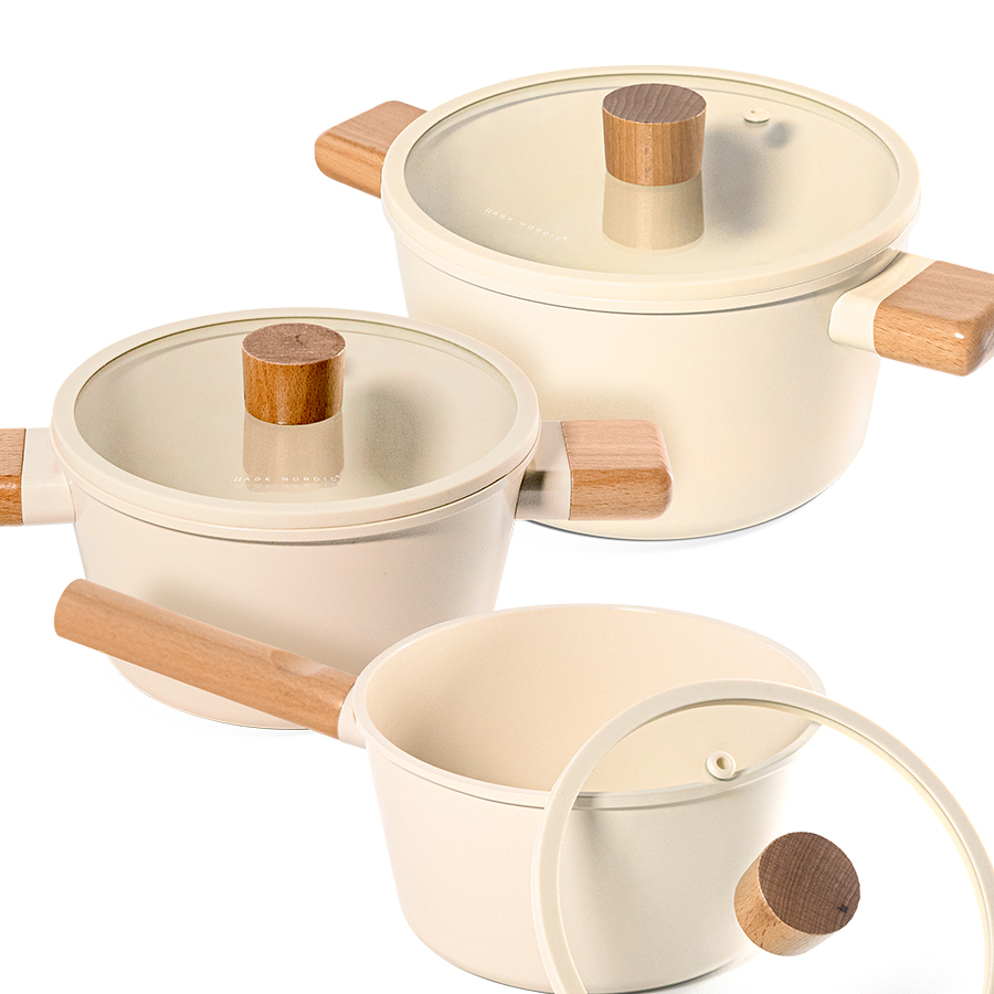 AGK NORDIC 리포소 냄비 세트 3종 AGK-PY1820