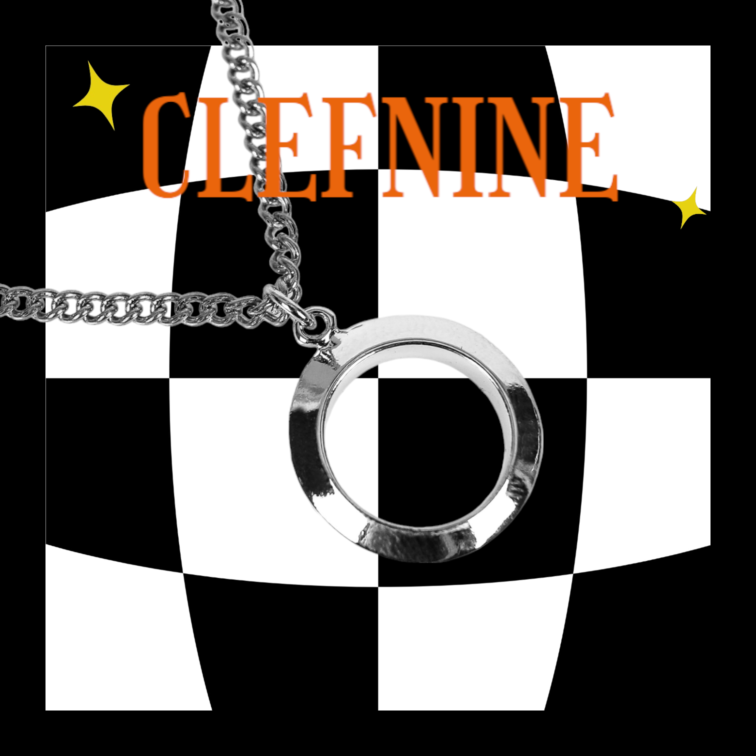 남자 목걸이 심플 학생 코인 써지컬 체인 Space Cowboy | CLEFNINE