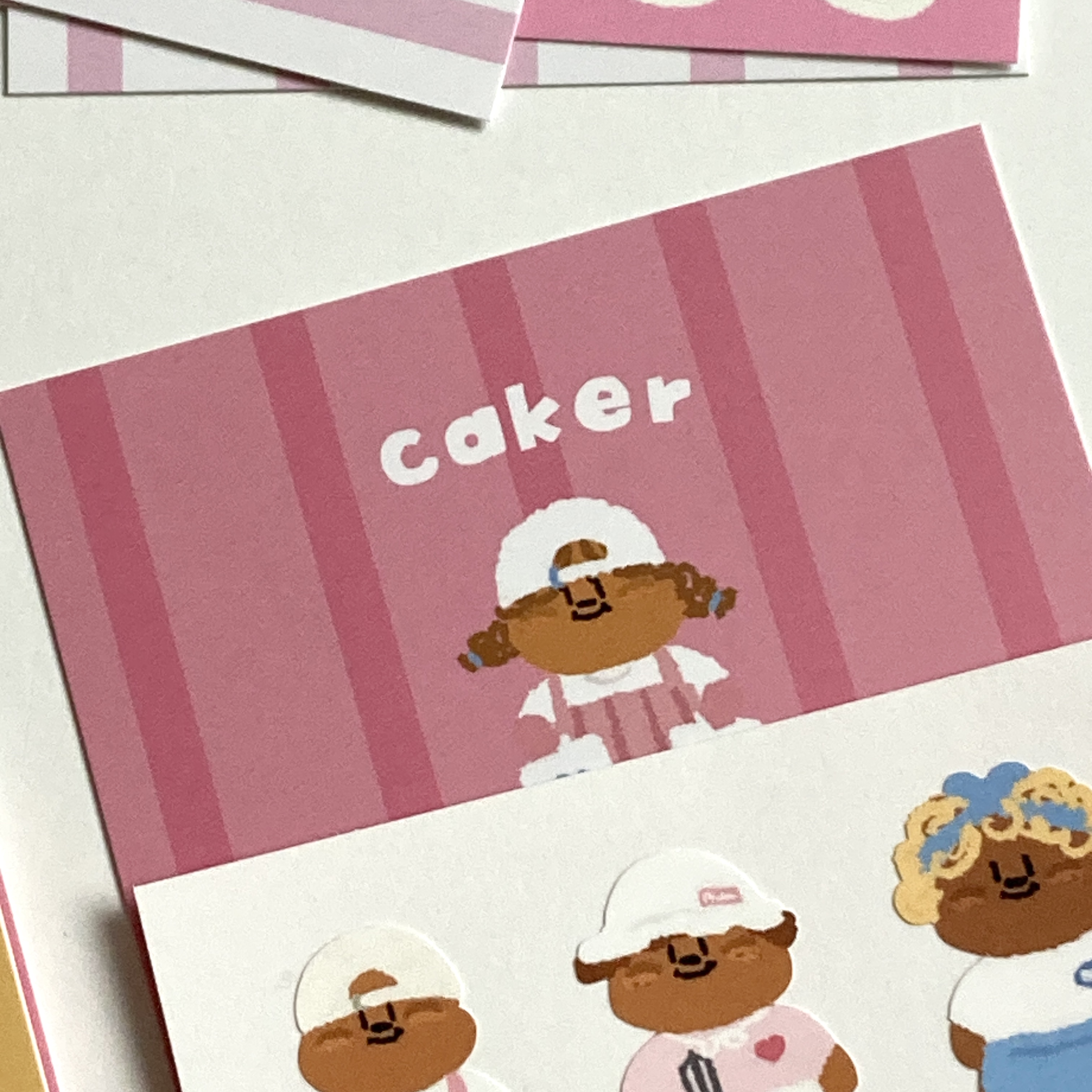 Caker 스티커 / 케키바이고미 빵고미 상세 이미지 8