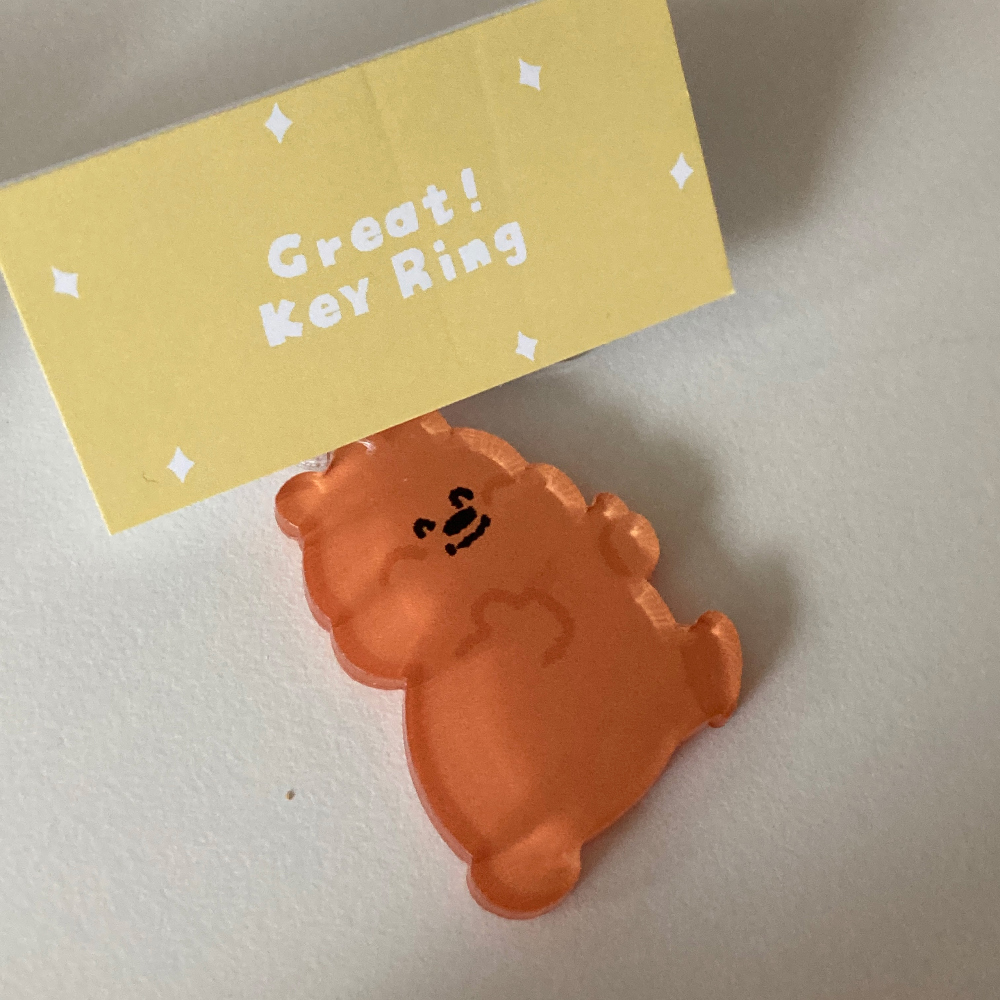 Key Ring 아크릴 키링 / 케키바이고미 빵고미 상세 이미지 2