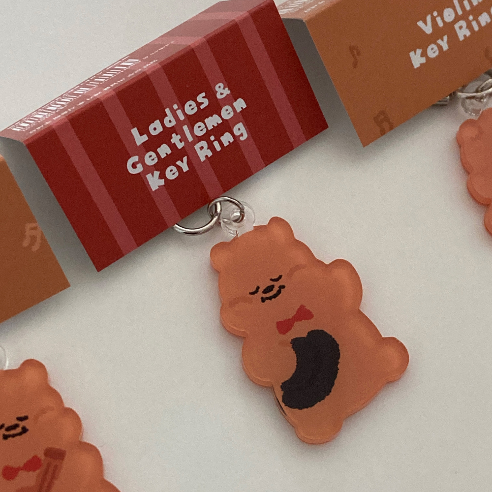 Key Ring 아크릴 키링 / 케키바이고미 빵고미 상세 이미지 4